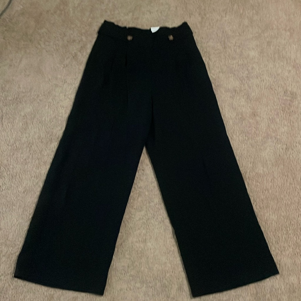Ann Taylor Black High Rise Trousers